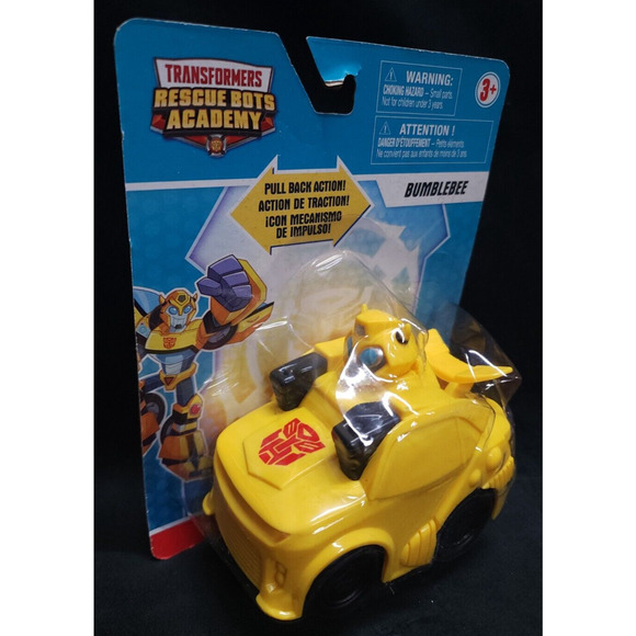 Lot of 2 Bumblebee Optimus Prime Heroes Transformers Rescue Bots Academy Hasbro - Picture 2 of 9
